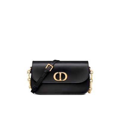 30 Montaigne Avenue  Bag Black Box Calfskin