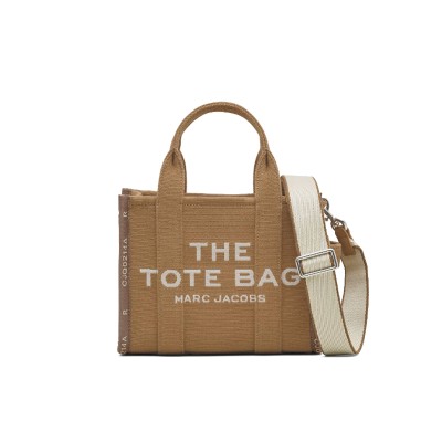 The Jacquard Mini Tote Bag Camel