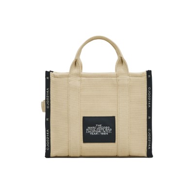 The Jacquard Medium Tote Bag Warm Sand