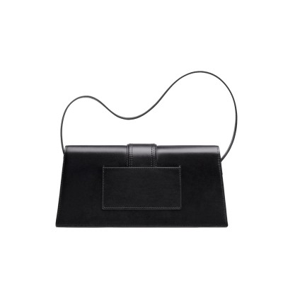 Le Bambino Long Flap Bag Black