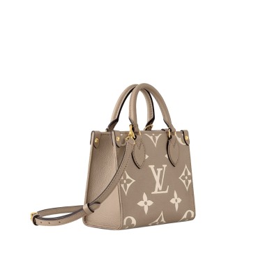 OnTheGo BB Bicolor Monogram Empreinte Leather