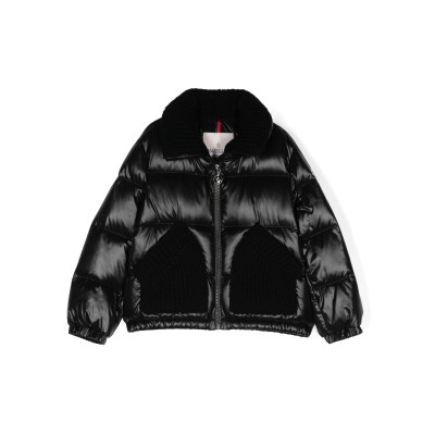 Enfant Knitted Panels Aigues Jacket Black