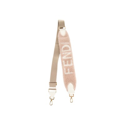 Sheepskin Shoulder Strap Pink