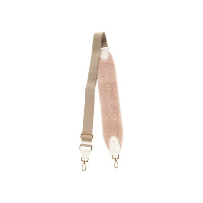 Sheepskin Shoulder Strap Pink