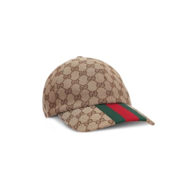 Original GG Baseball Cap in Beige And Ebony