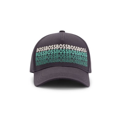 Cap High Tech Prep With Repeat Logo Dark Navy Multicolor