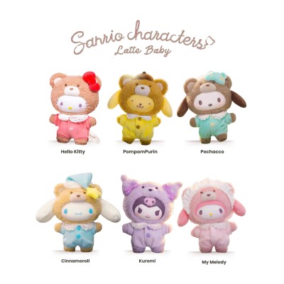 Sanrio Characters Latte Baby Top Toy