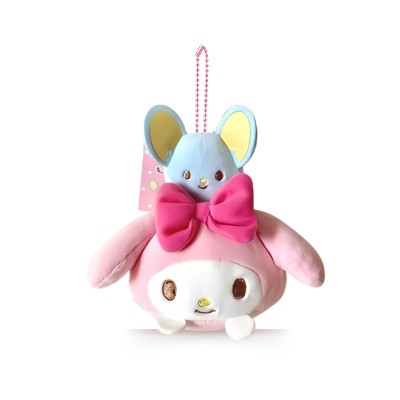 My Melody Mochi Korokoro Mascot Keychain 12cm