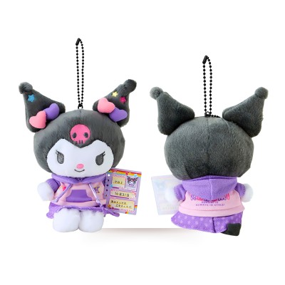 Kuromi Mascot Holder Nostalgic Profile Book 13cm