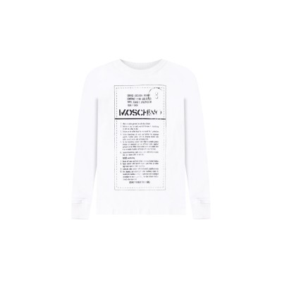 Kids Tshirt Long Sleeve Label Black