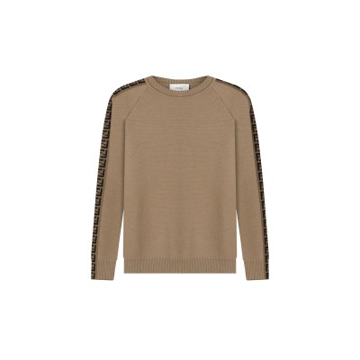 Kids Knit Jumper FF Caribou