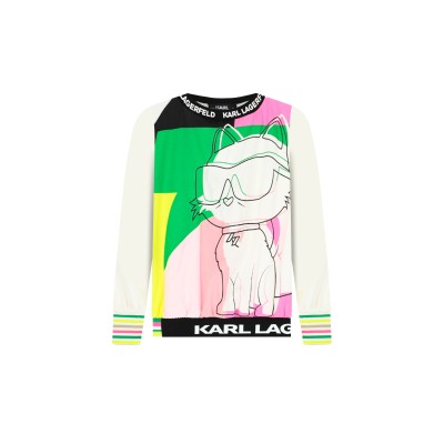 Kids Choupette Shirt   Pullover Off White