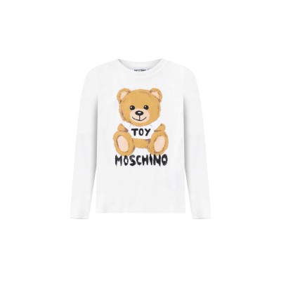 Kids Long Shirt Teddy Toy Logo Cloud