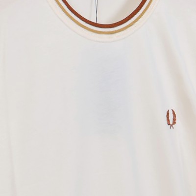 Twin Tipped T-Shirt Ecru Logo Marmalade