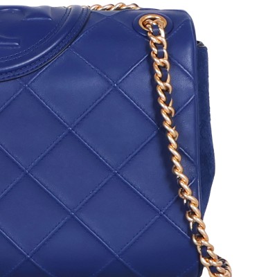 Soft Fleming Medium Convertible Shoulder Bag Navy Day
