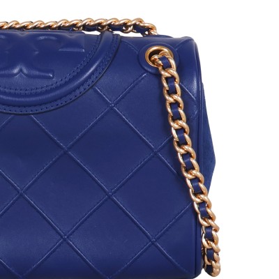 Soft Fleming Small Convertible Shoulder Bag Navy Day