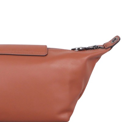 Le Pliage Xtra XS Crossbody Bag in Cognac Leather