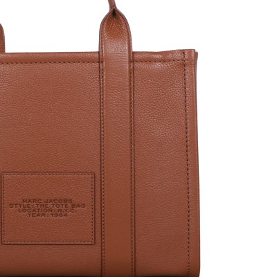 The Leather Medium Tote Bag Argan Oil