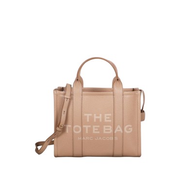 The Leather Medium Tote Bag Camel