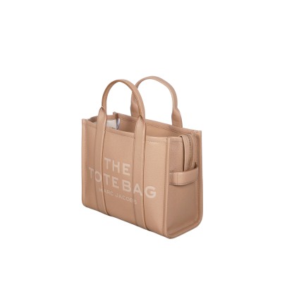 The Leather Medium Tote Bag Camel