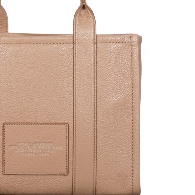 The Leather Medium Tote Bag Camel