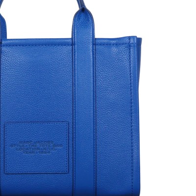 The Leather Medium Tote Bag Cobalt