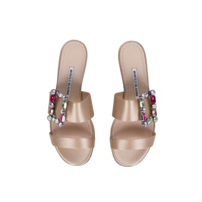Verda Flat Sandal Mnude