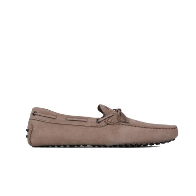 Gommini Driving Loafers Nubuck in Beige