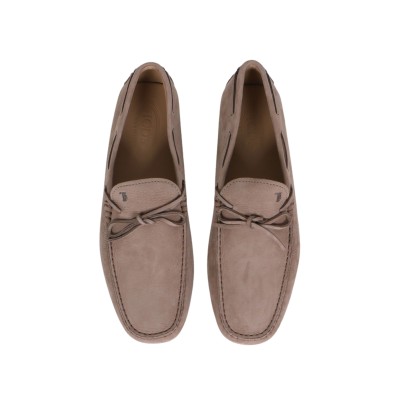 Gommini Driving Loafers Nubuck in Beige