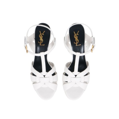 Tribute Heels 10cm White Calf