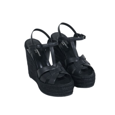 Tribute Wedges 12cm All Black