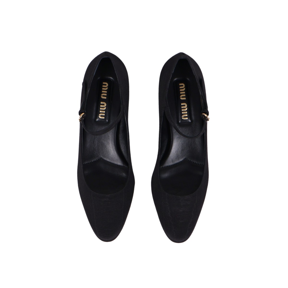 パンプス MiuMiu | RUNWAY Moire fabric pumps 5I191E_XWR_F0002_F_A035 Moiré fabric Mary Jane | Miu Miu | OTTODISANPIETRO