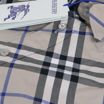 Nova Check Jacquard Short Sleeved Shirt Lichen