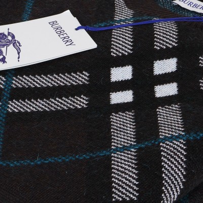 Check Wool Mohair Blend Sweater Snug