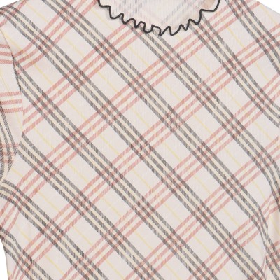 Short Sleeve Top in Teacup