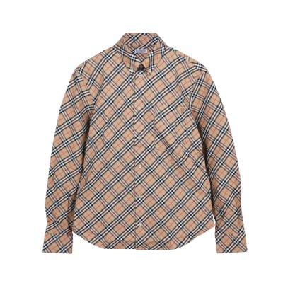 Check Oxford Shirt Sand