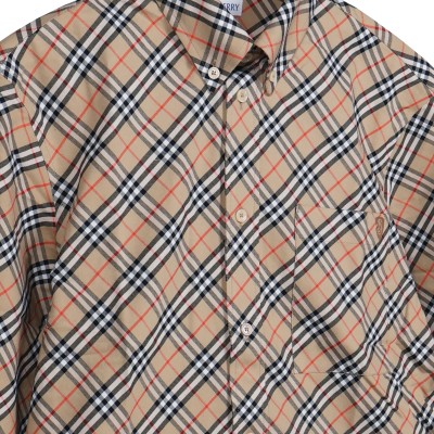 Check Oxford Shirt Sand