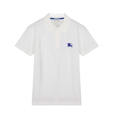 Equestrian Knight Embroidered Polo Shirt Salt
