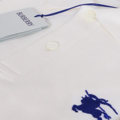 Equestrian Knight Embroidered Polo Shirt Salt