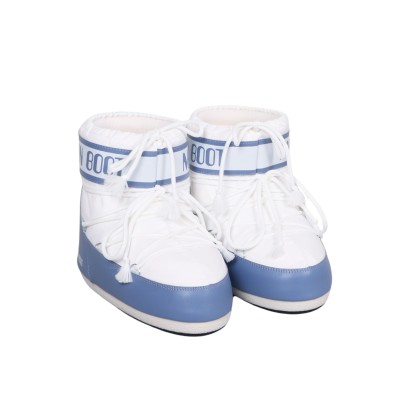 Icon Low Snow Nylon in Elephant Grey/White