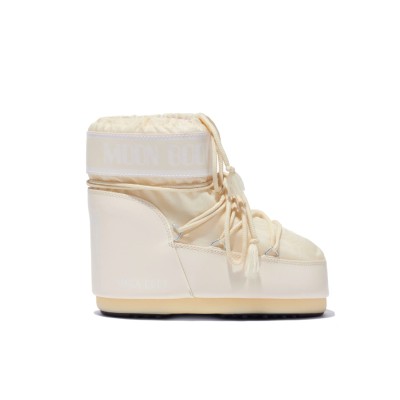 Icon Low Snow Boots Nylon in Cream