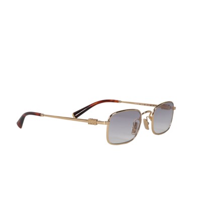 A53S Logo Sunglasses Gold Gradient Dark Grey