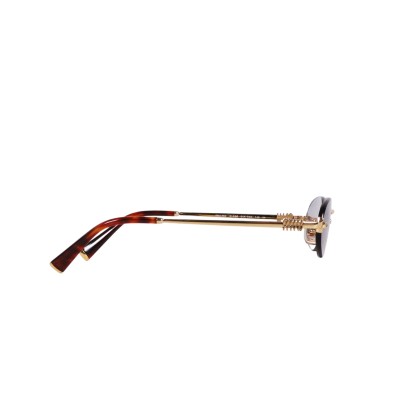 A54S Logo Sunglasses Gold Gradient Dark Grey