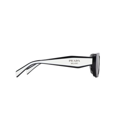 05SF Sunglasses With The Prada Logo Black Dark Grey