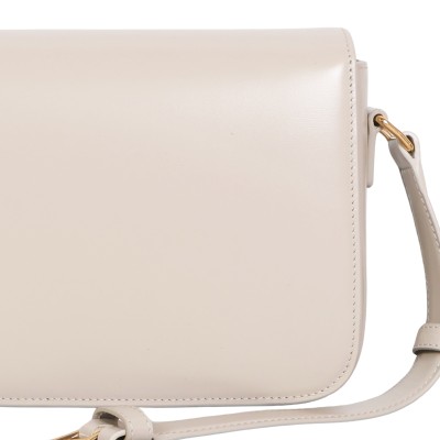 Classique Triomphe Bag in Shiny Calfskin Pelle Beige