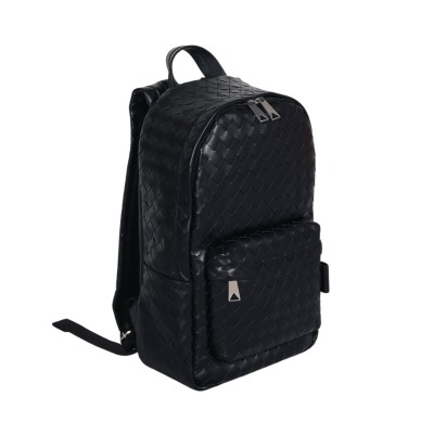Small Intrecciato Backpack Black