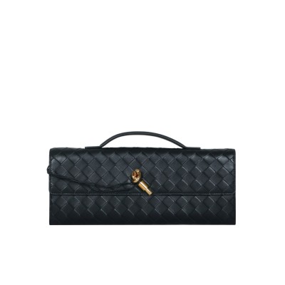 Andiamo Clutch Top Handle in Black