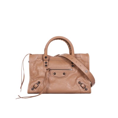Le City Small Bag in Latte Lambskin