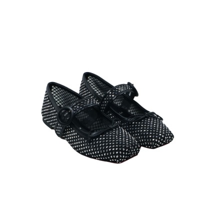 Mamastrapitina Bow Detailed Flat Shoes