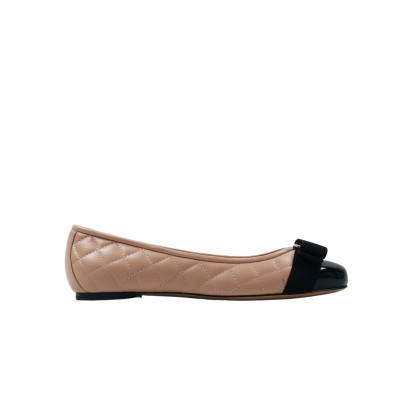 Varina Ballet in New Bisque Quilted